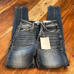 KanCan highrise ankle skinny jeans